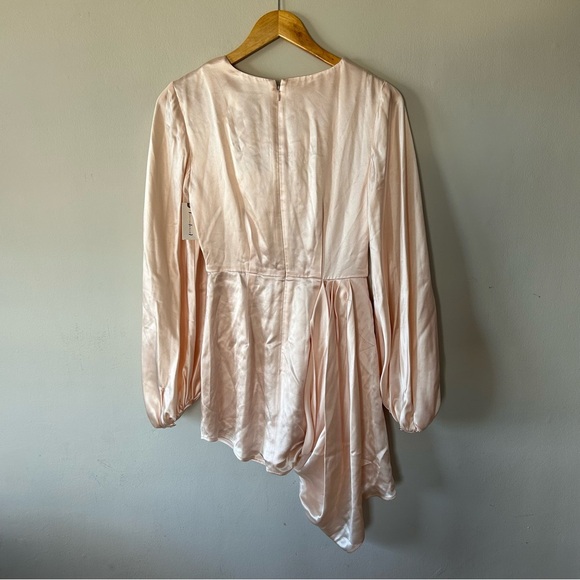 Acler Exton Mini Dress in Pearl Pink NEW Size 4 - Picture 8 of 13